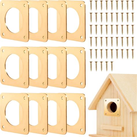 bluebird house metal hole guard|bird house hole protector squirrel.